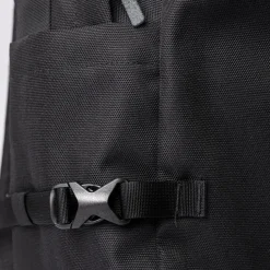 Sac à dos noir détails cuir noir - ANDRE