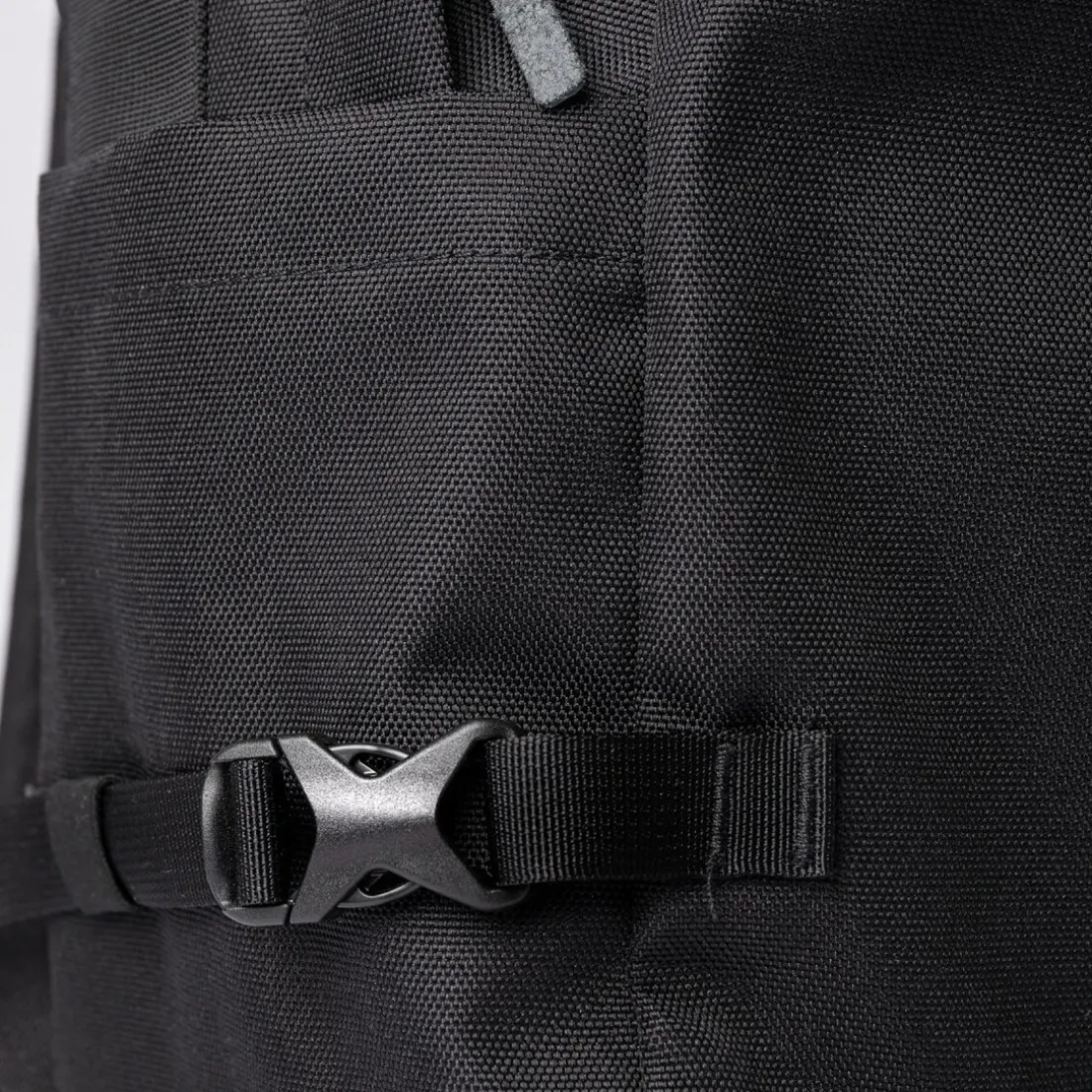 Sac à dos noir détails cuir noir - ANDRE