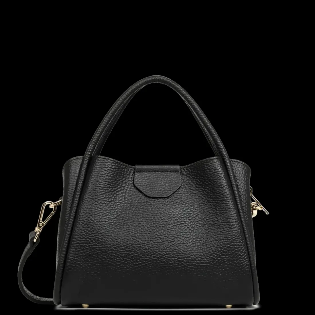 Sac à main Aimantée S Ida Double noir