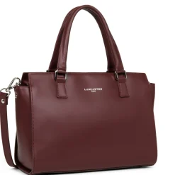 Sac à main Zippée M Smooth bordeaux en cuir
