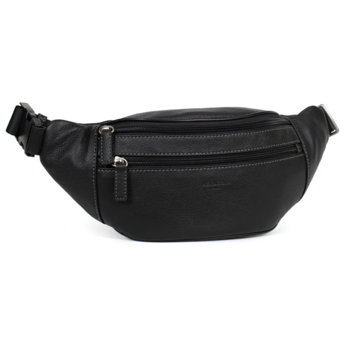 Sac banane Cuir CONFORT Noir