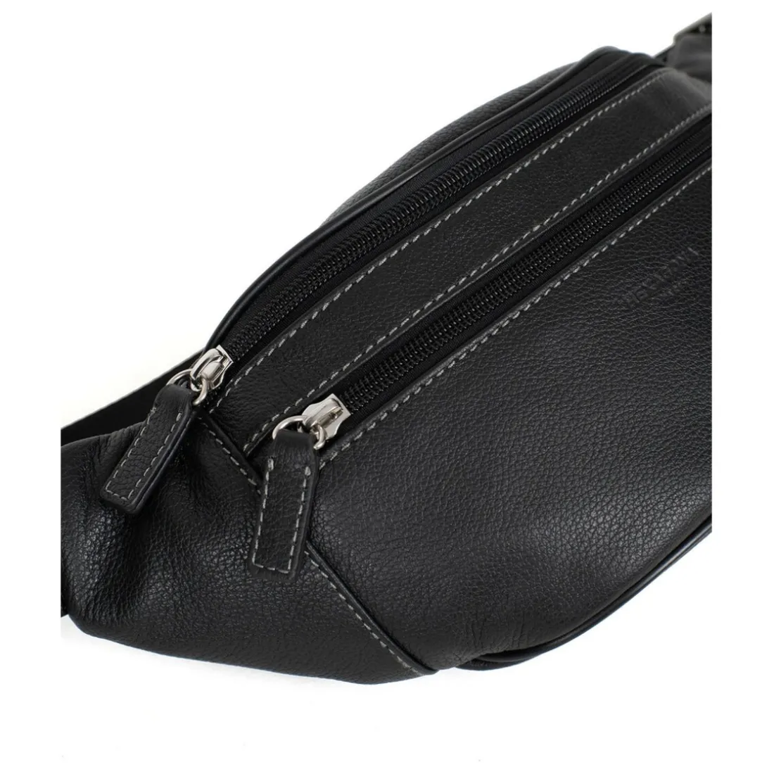 Sac banane Cuir CONFORT Noir