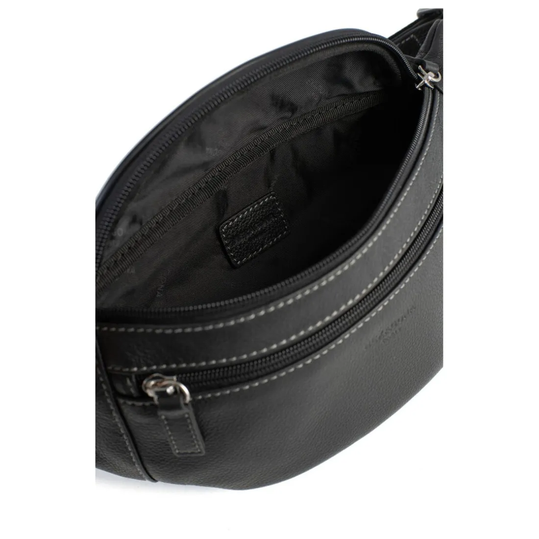 Sac banane Cuir CONFORT Noir