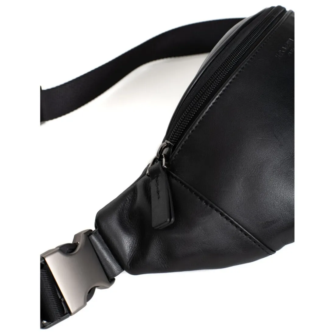 Sac banane Cuir SOFTSTUDIO Noir Hugo