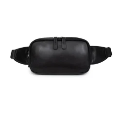 Sac banane Cuir SOFTSTUDIO Noir Remy