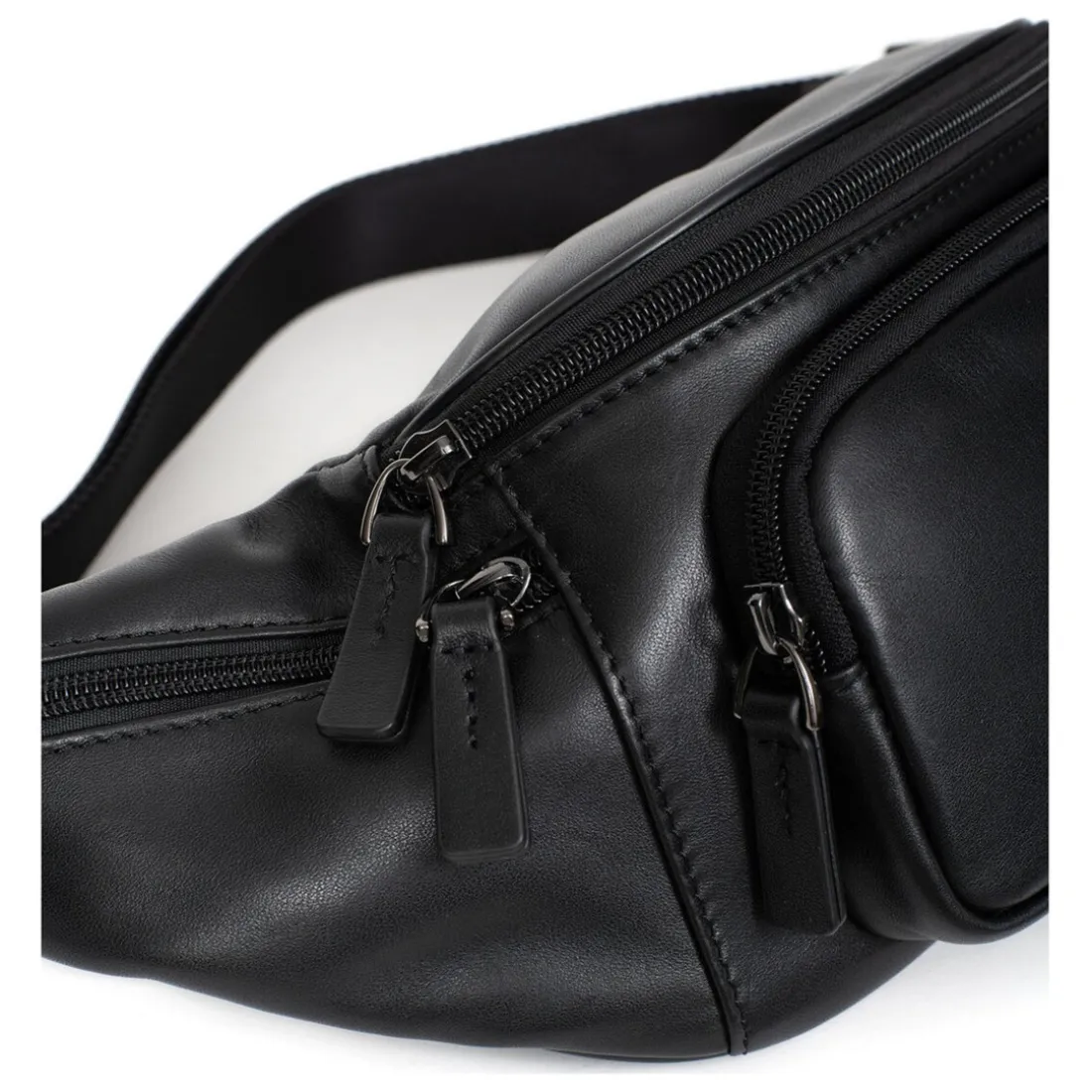 Sac banane Cuir SOFTSTUDIO Noir Sven