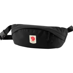 Sac banane Ulvö Medium Noir en nylon