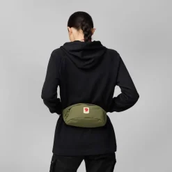 Sac banane Ulvö Medium Vert en nylon