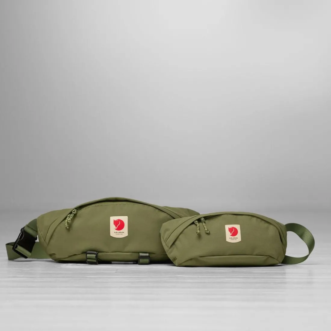 Sac banane Ulvö Medium Vert en nylon