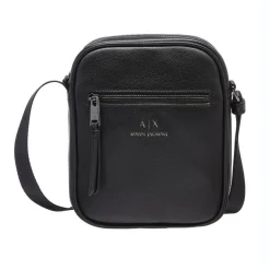 Sac bandoulière synthétique noir