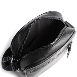 Sac bandoulière synthétique noir