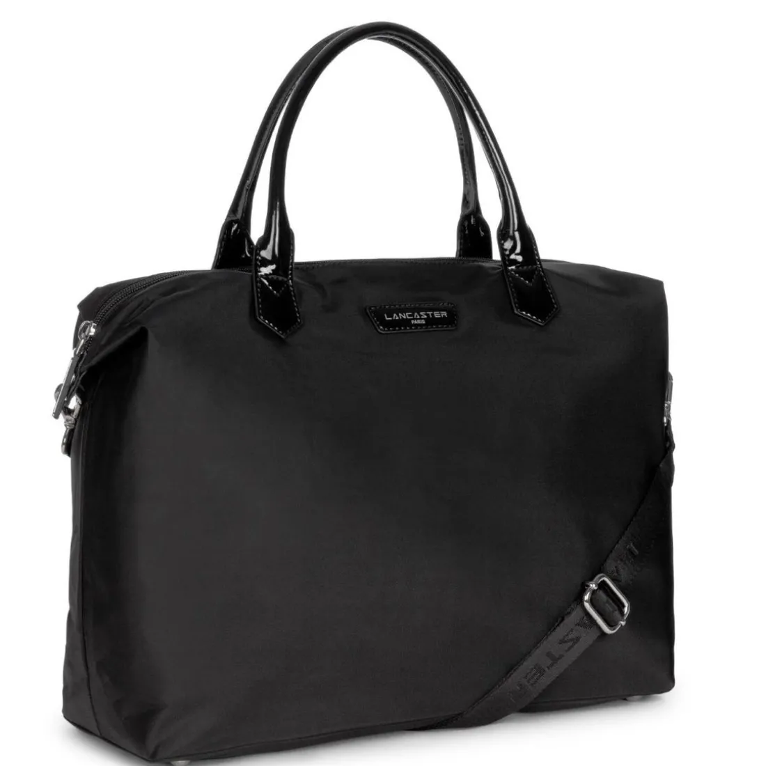 Sac cabas collection Basic noir en tissu