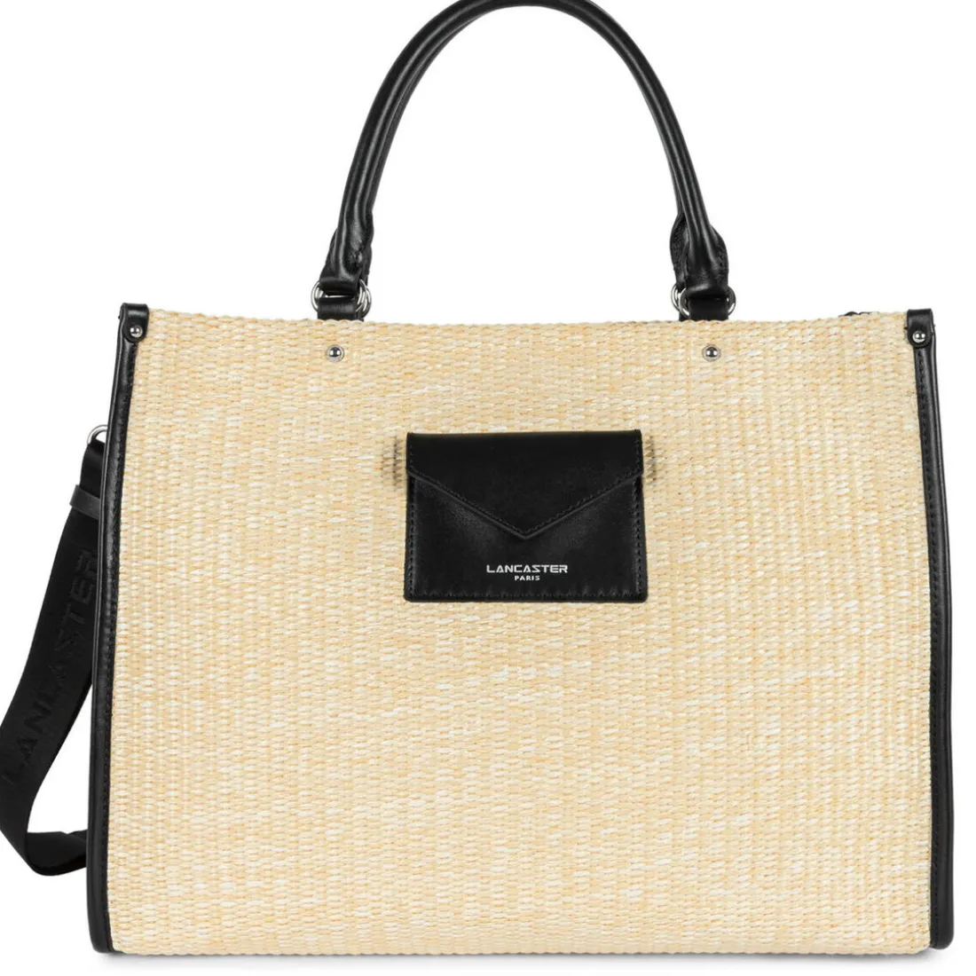 Sac cabas main Zippé Actual Mini Osier