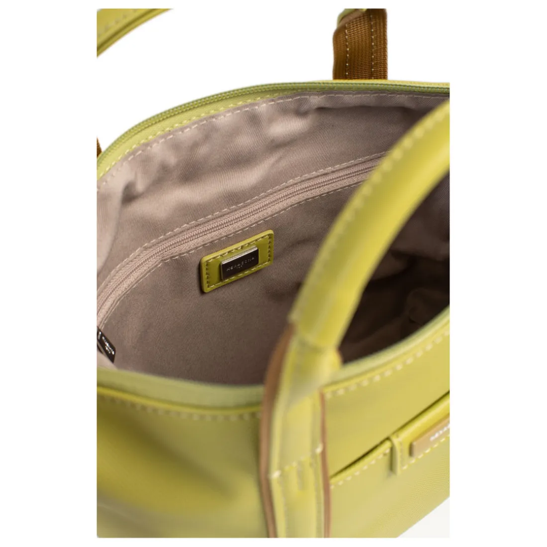 Sac cabas porté main - Moyen JOYCE Vert anis Joy