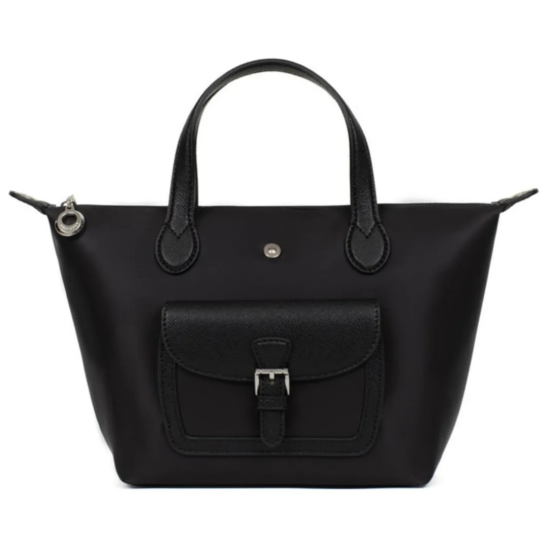 Sac cabas porté main - Petit KIANA Noir Nell
