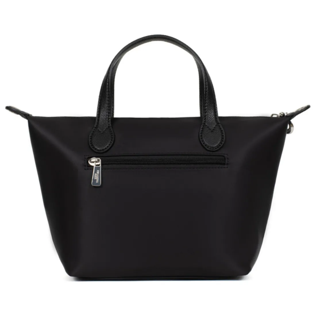 Sac cabas porté main - Petit KIANA Noir Nell