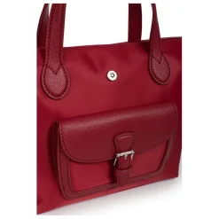 Sac cabas porté main - Petit KIANA Rouge Ora