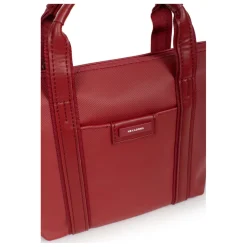 Sac cabas porté main - Petit JOYCE Rouge foncé Eva