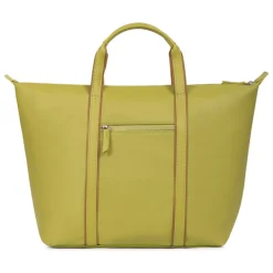 Sac cabas porté main A4 - Grand JOYCE Vert anis Juno