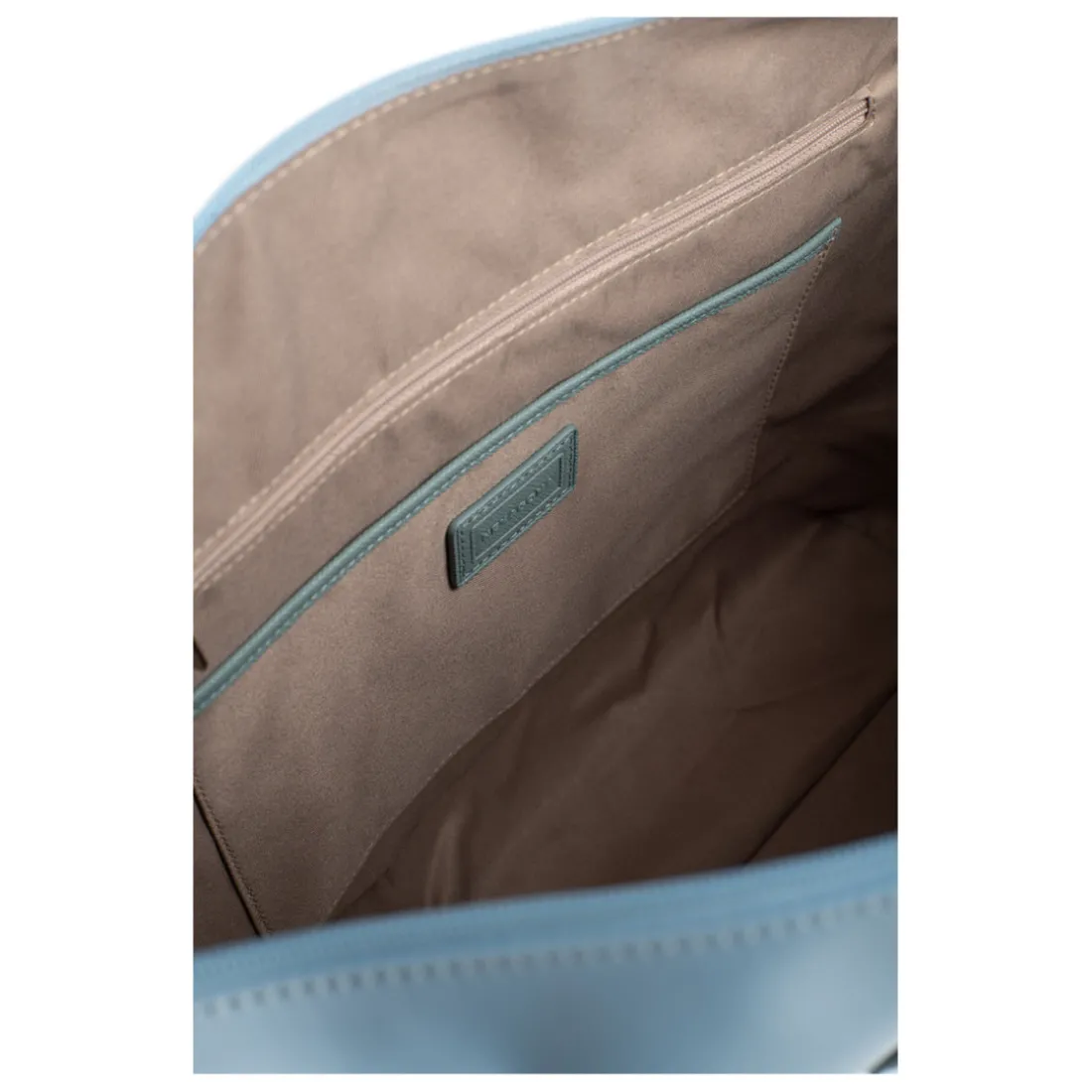 Sac cabas porté main A4 - Grand KIANA Bleu ciel Julia
