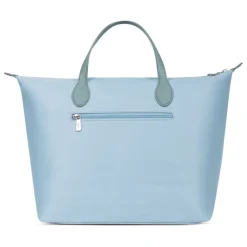Sac cabas porté main A4 - Grand KIANA Bleu ciel Julia