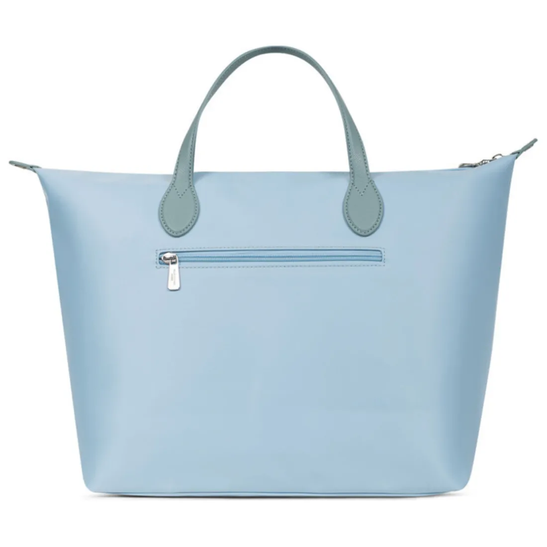 Sac cabas porté main A4 - Grand KIANA Bleu ciel Julia