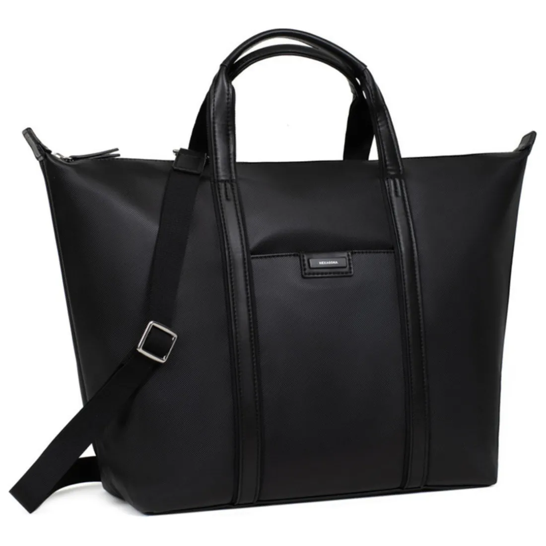 Sac cabas porté main A4 - Grand JOYCE Noir Ruth