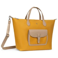 Sac cabas porté main A4 - Grand KIANA Jaune Gaia