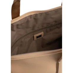 Sac cabas porté main A4 TARA Sable Gia
