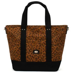Sac cabas porté main LEONIE Imprimé Fauve Alma