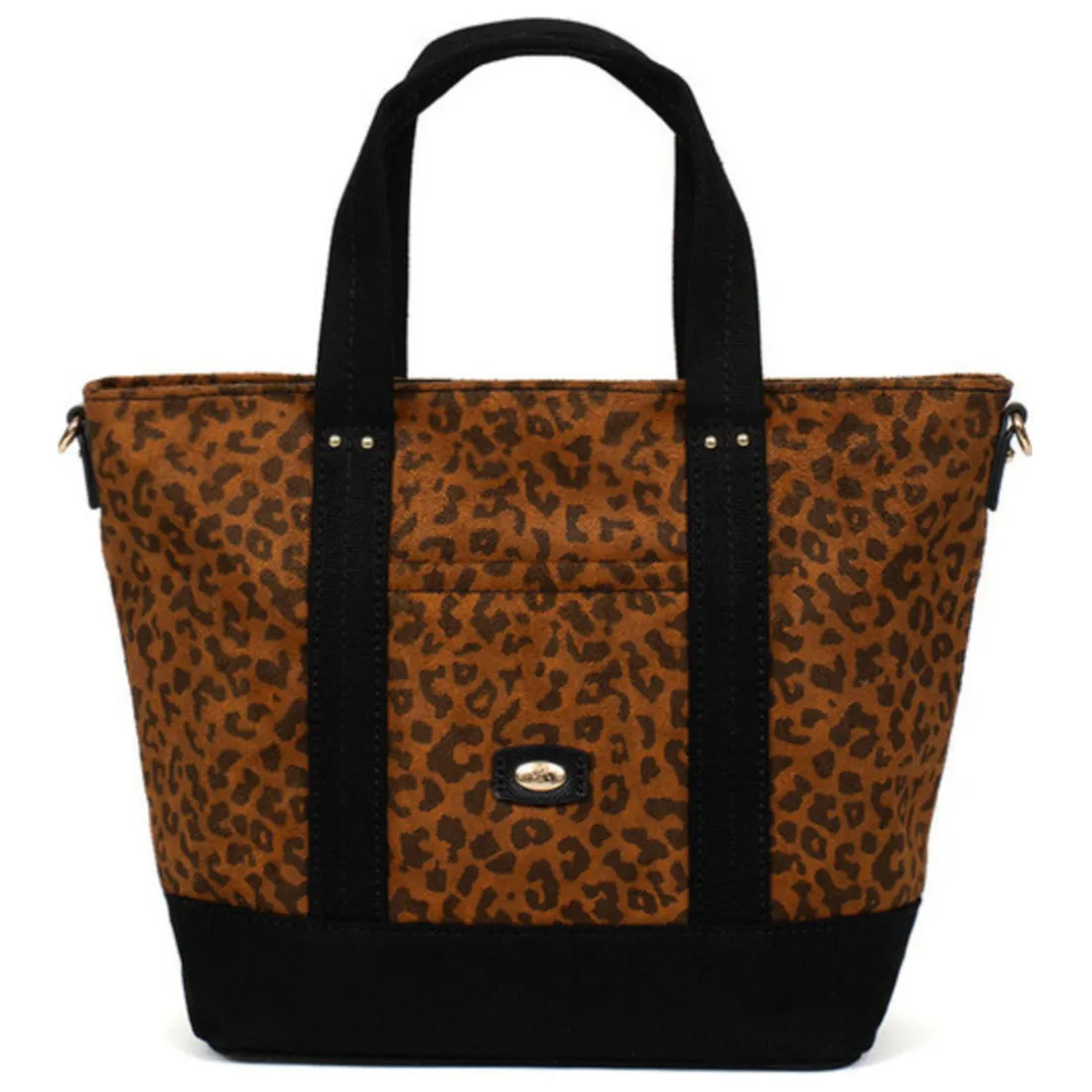 Sac cabas porté main LEONIE Imprimé Fauve Alma