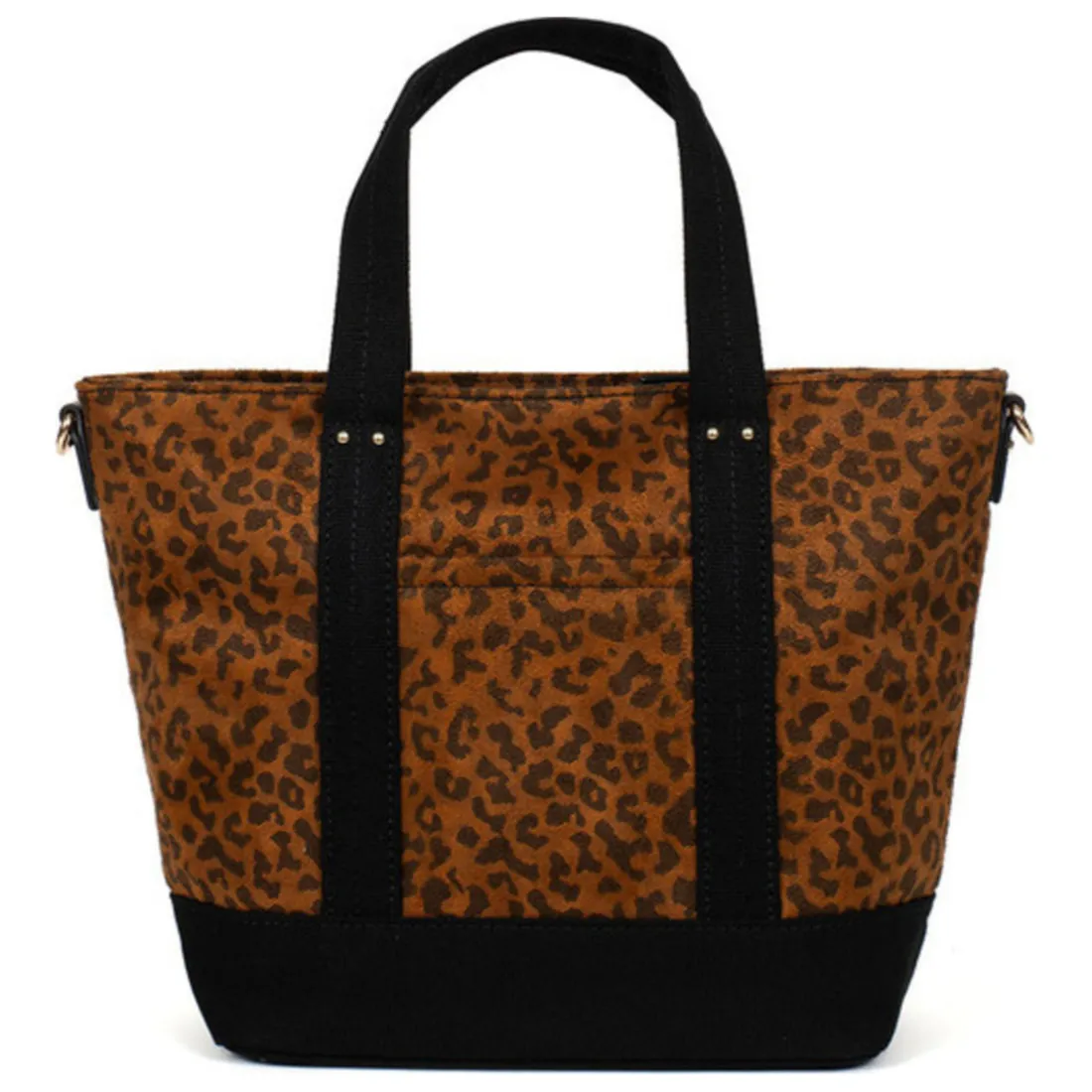 Sac cabas porté main LEONIE Imprimé Fauve Alma