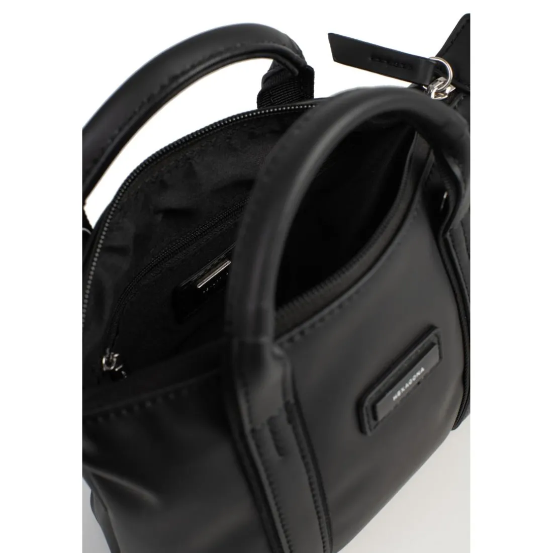 Sac cabas porté main TARA Noir Tara