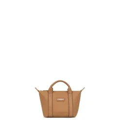 Sac cabas porté main TARA Tan Tess marron