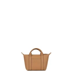 Sac cabas porté main TARA Tan Tess marron