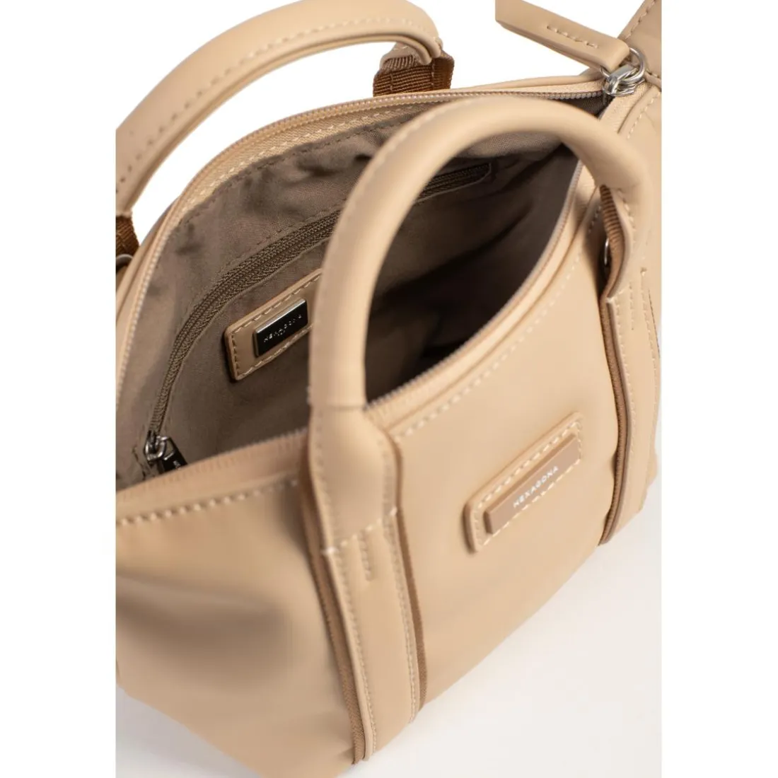 Sac cabas porté main TARA Sable Faye
