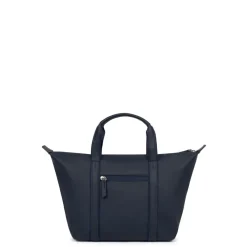 Sac cabas porté main TARA Bleu nuit Léa Wren