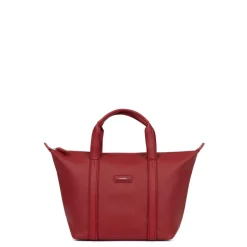 Sac cabas porté main TARA Rouge foncé Élise Joy