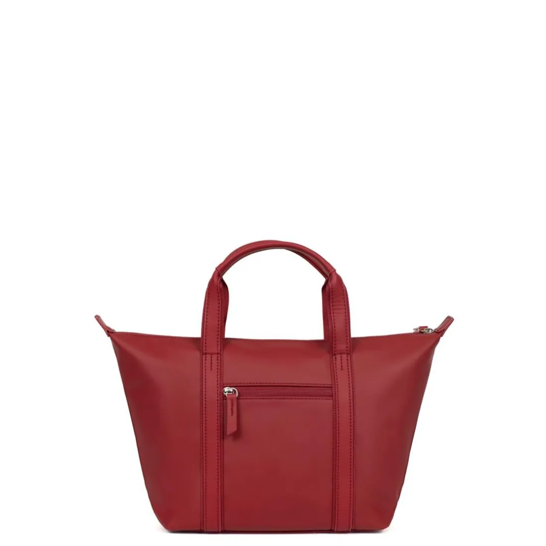 Sac cabas porté main TARA Rouge foncé Élise Joy