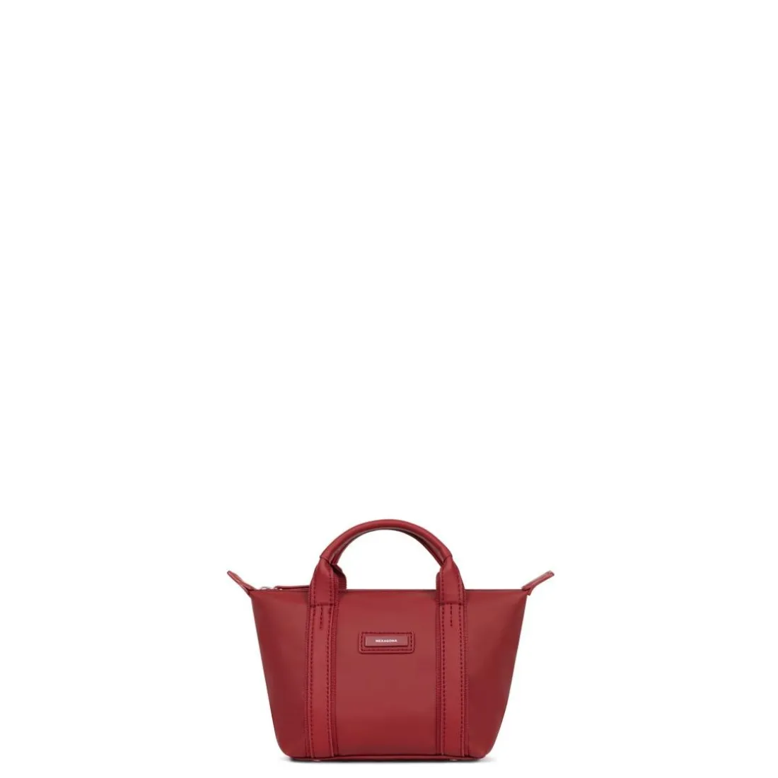 Sac cabas porté main TARA Rouge foncé Zoé Fleur