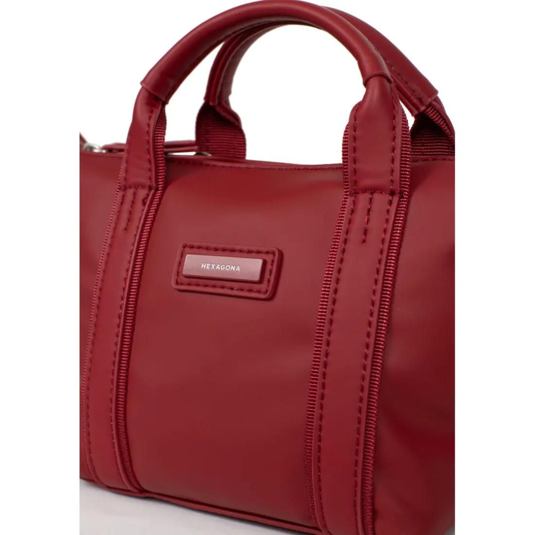 Sac cabas porté main TARA Rouge foncé Zoé Fleur