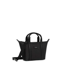 Sac cabas porté main TARA Noir Lila