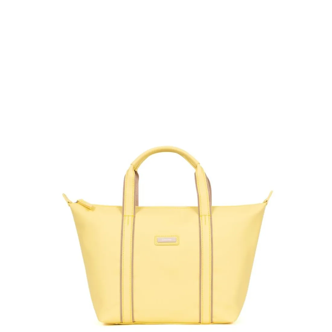 Sac cabas porté main TARA Jaune Zoé Vale