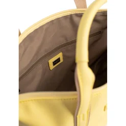 Sac cabas porté main TARA Jaune Zoé Vale