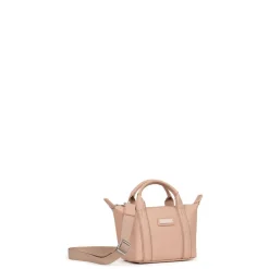 Sac cabas porté main TARA Nude Lina rose