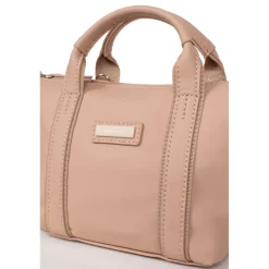 Sac cabas porté main TARA Nude Lina rose