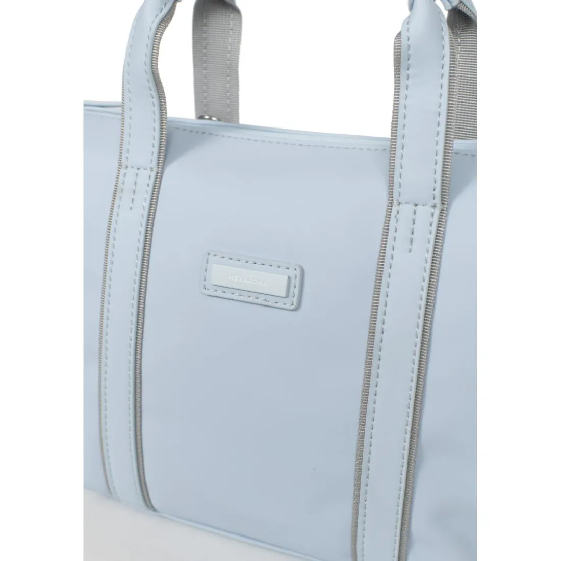 Sac cabas porté main TARA Bleu ciel Sloan