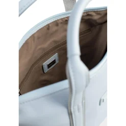 Sac cabas porté main TARA Bleu ciel Sloan