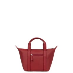 Sac cabas porté main TARA Rouge foncé Dina