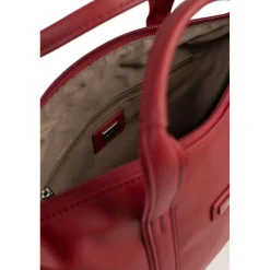 Sac cabas porté main TARA Rouge foncé Dina
